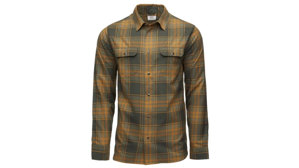 FlyLow Handlebar Flannel - Mens, Kombu/Rye, Small, 0710-1914