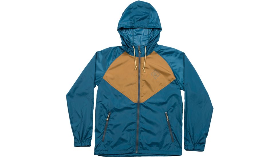 FlyLow Maclean Windbreaker - Men's-Ocean-Large