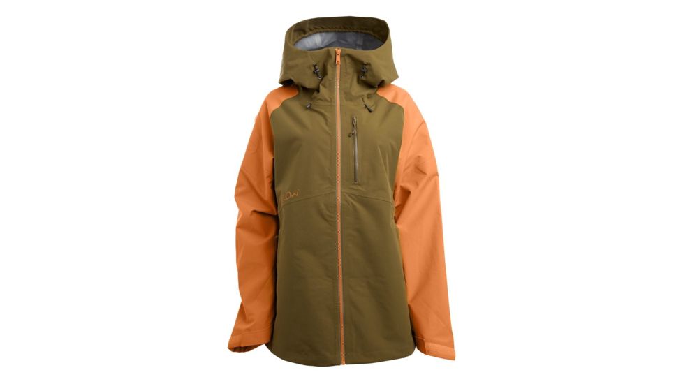FlyLow Puma Jacket - Womens, Papaya/Desert, Medium, 5540-1803
