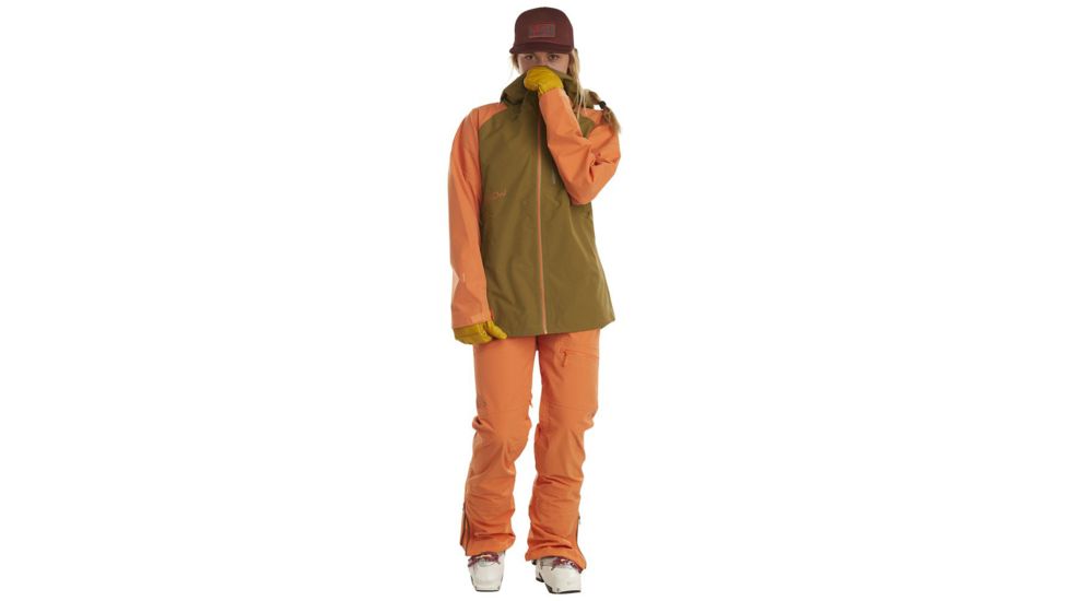 FlyLow Puma Jacket - Womens, Papaya/Desert, Medium, 5540-1803
