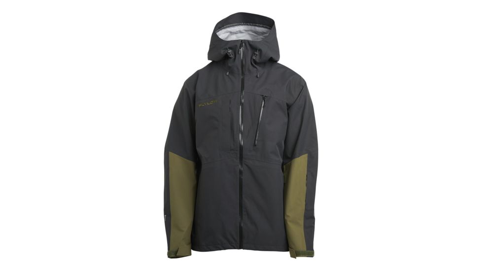 FlyLow Quantum Jacket - Mens, Black/Seaweed, Small, 2120-1820