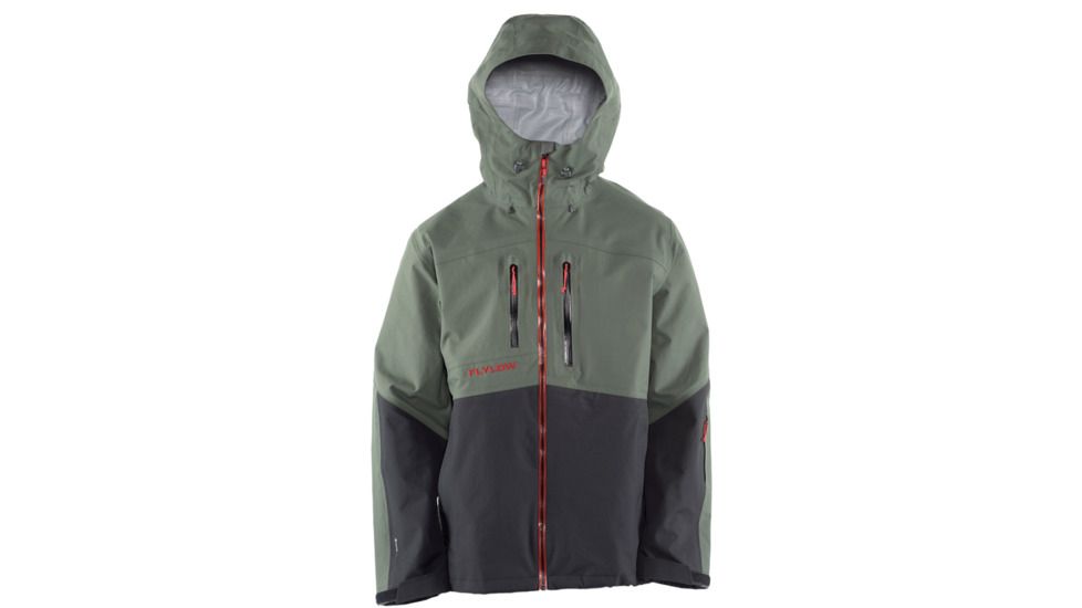 FlyLow Quantum Pro Jacket - Men's-Military/Black-X-Large