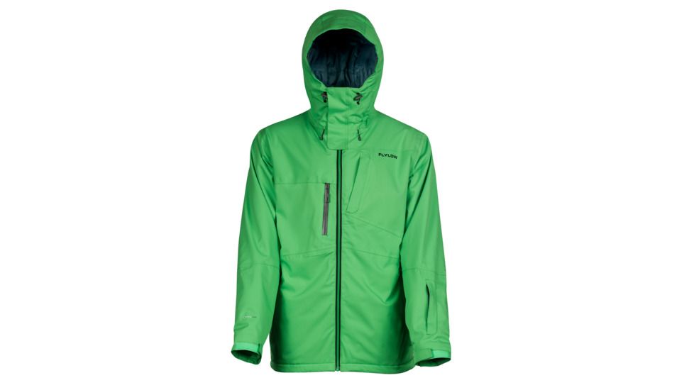 FlyLow Roswell Insulated Jacket - Mens-Green-X-Large