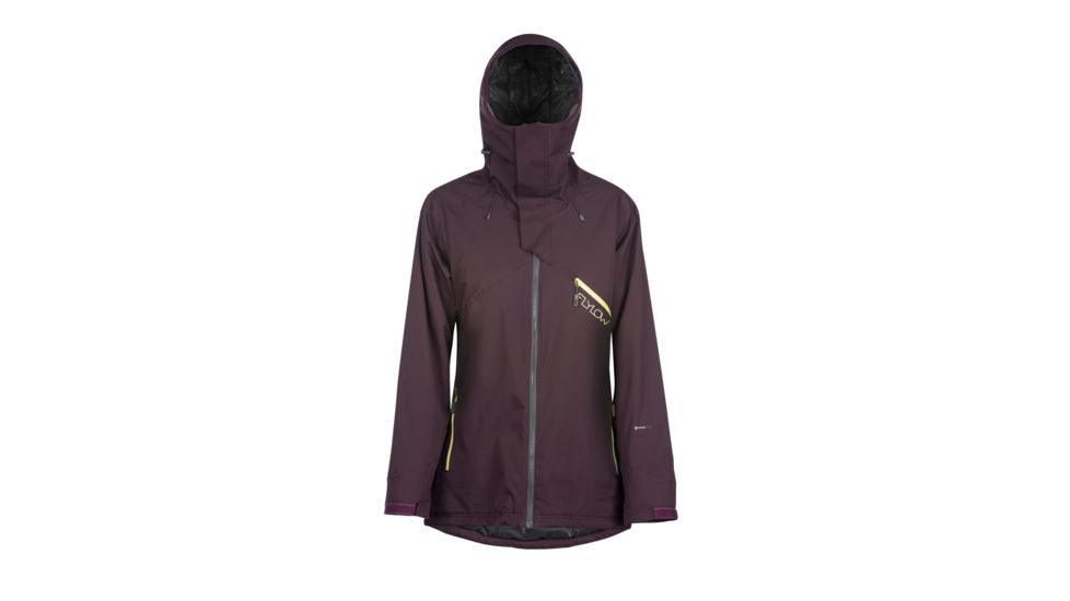 FlyLow Sarah Insulated Jacket - Womens -Plum-Large
