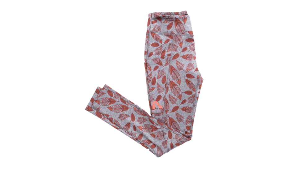 FlyLow Shreggings - Women's-Coal/Coral/Sangria-Large