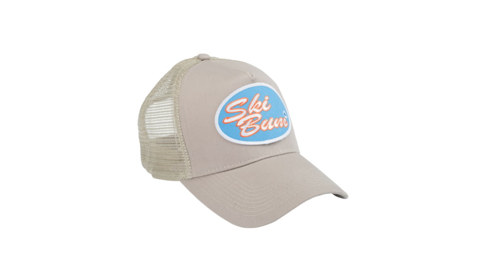 FlyLow Ski Bum Trucker Cap - Men's-Camel