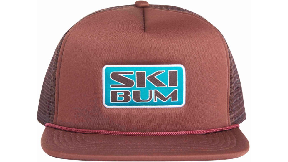 FlyLow Ski Bum Trucker Cap - Men's-Cola