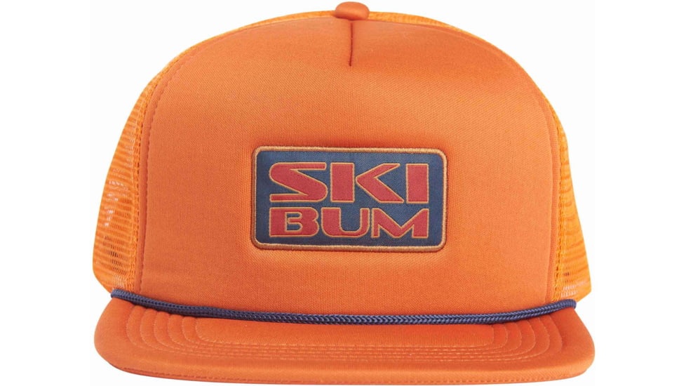 FlyLow Ski Bum Trucker Cap - Men's-Rust