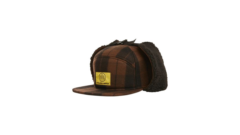 FlyLow Walleye Cap, Fernet/Black, Small/Medium, 0541-1801