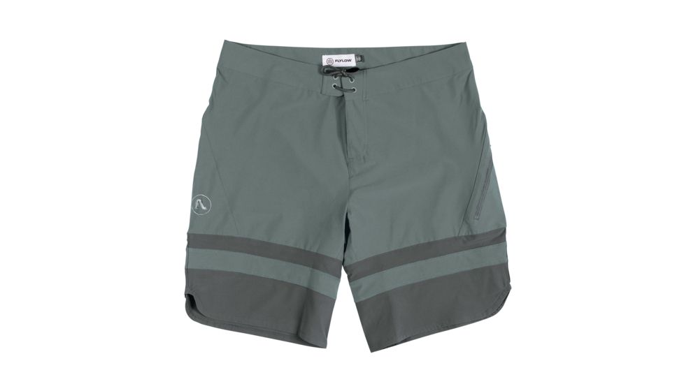 FlyLow Waylon Board Short - Men's, Herb/Coal, XL, 0035-1805