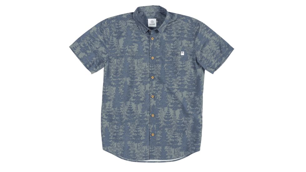 FlyLow Wild Child Short Sleeve Shirt - Men's, Herb/Twilight (Print), S, 0014-1808