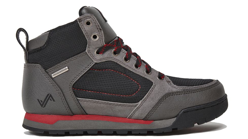 Forsake Clyde Casual Boot - Men's-Charcoal/Red-Medium-8 US