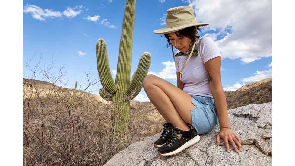 Forsake Thatcher Low WP Hiking Shoes - Women's, Black/Tan, 7.5 US, WSS21TW1-988-75