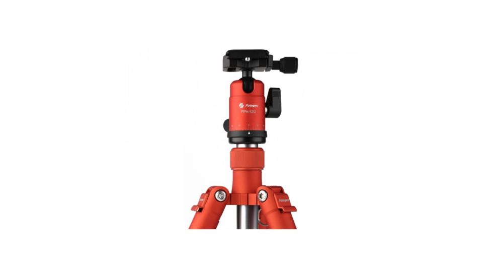 Fotopro X-Aircross Mini Aluminium Tripod Kit, Orange, X-Aircross1AlumMiniOrange