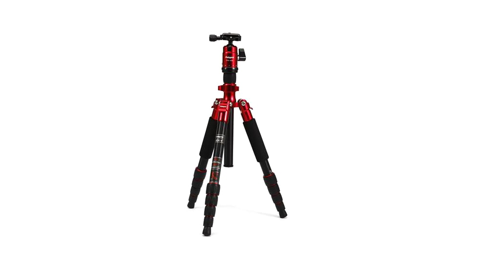 Fotopro X4I-E Tripod Kit, Red, X4I-E Red