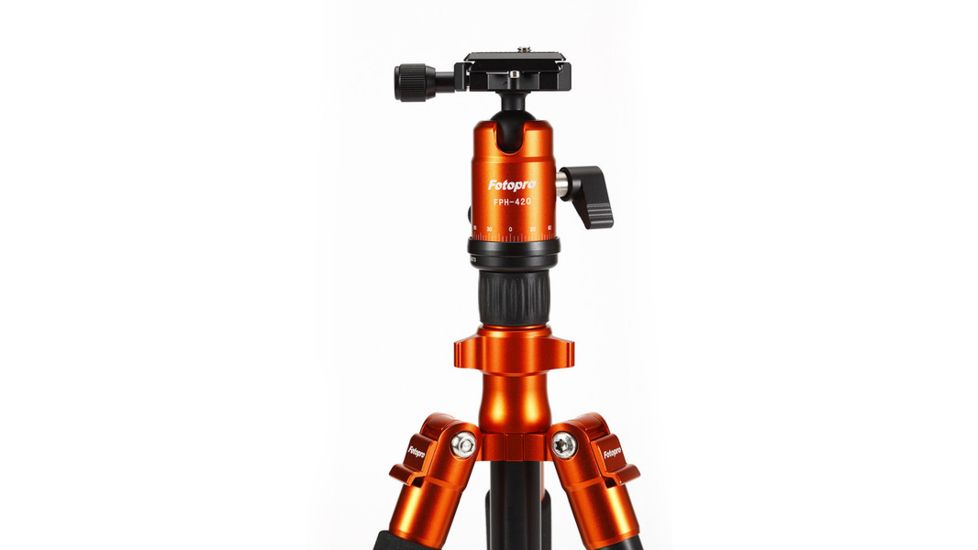 Fotopro X4I-E Tripod Kit, Orange X4I-E Orange
