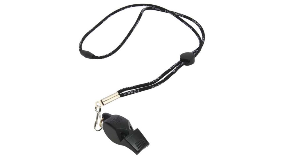 Fox 40 Classic Eclipse W/lanyard-blk 8403-0008