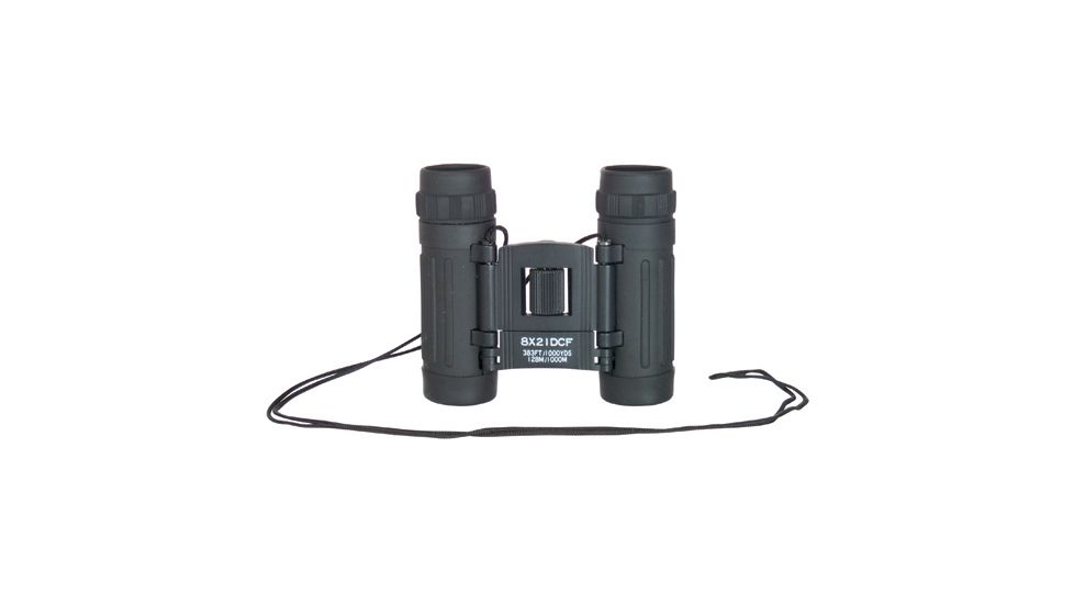 Fox Outdoor Humvee 8 x 21mm Compact Binocular, Black, 39-505