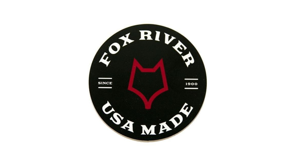 Fox River - Black Sticker 8D96D275, 126557