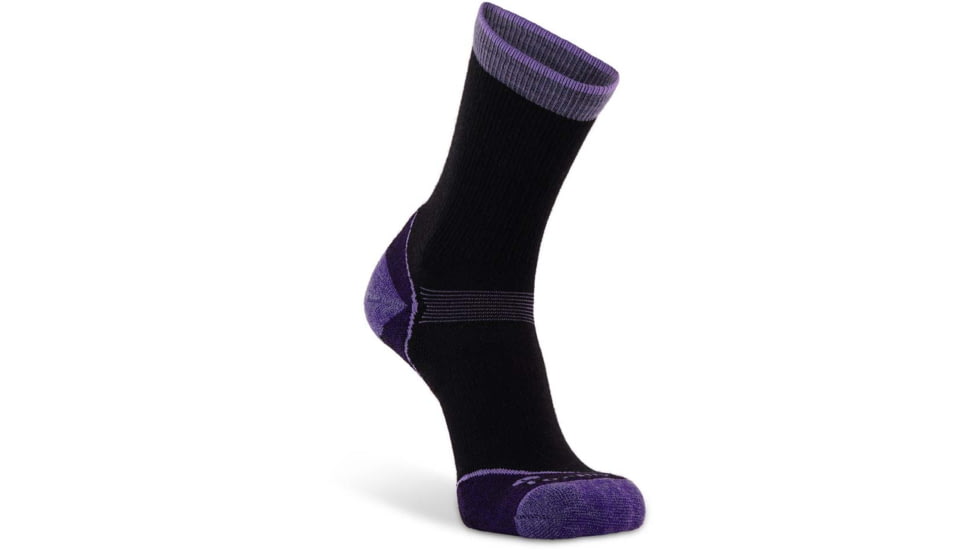 Fox River Blazer Lightweight Crew Hiking Sock - Womens, Black, Small, 191410