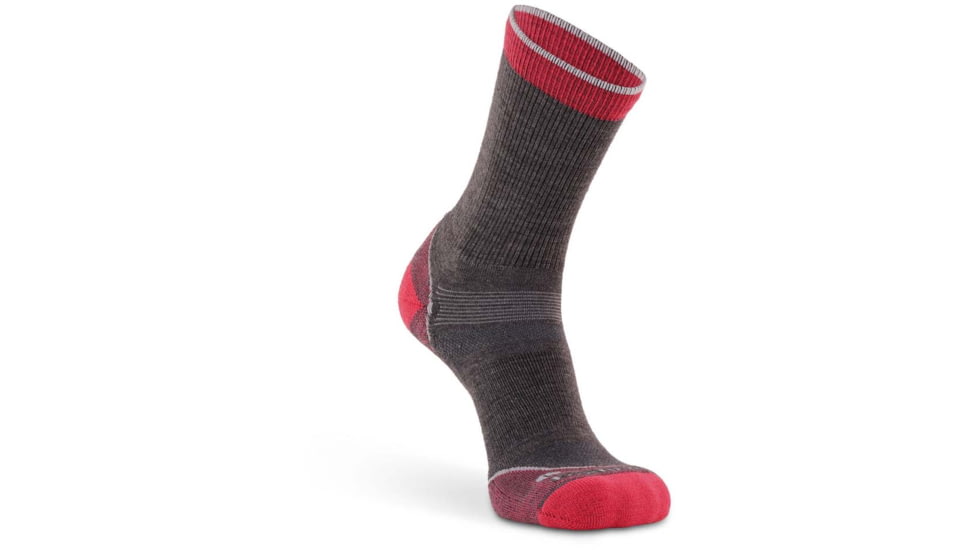 Fox River Blazer Lightweight Crew Hiking Sock - Womens, Grey, Medium, 157120