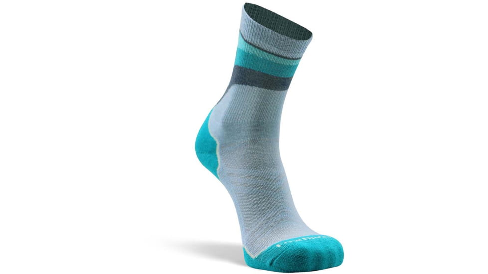 Fox River Cairn Lightweight Crew Hiking Sock - Womens, Silver/Blue, Medium, 174480