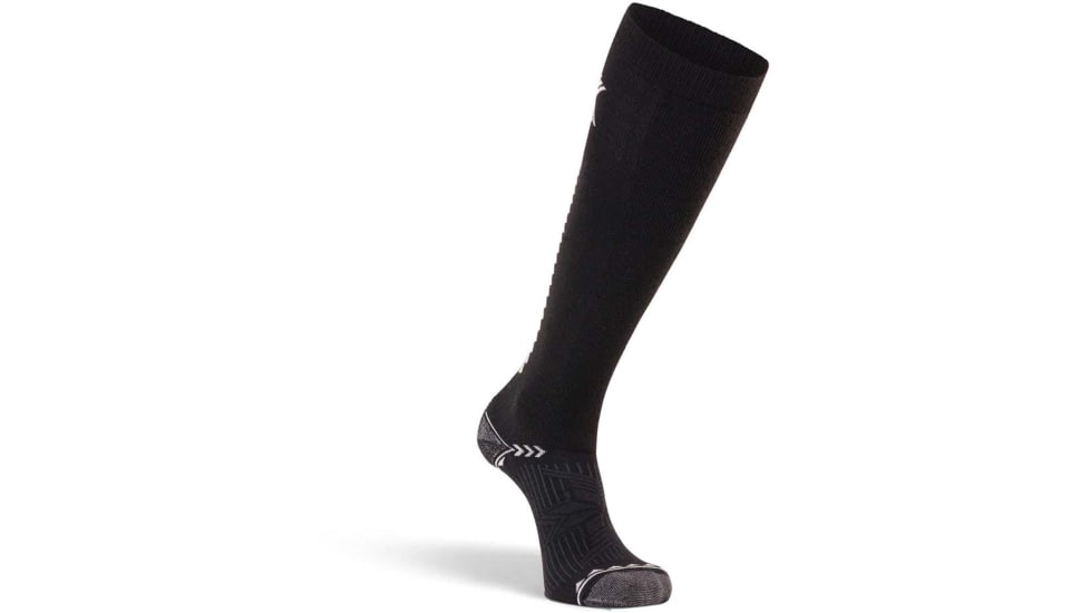 Fox River Chamonix Lightweight Over-the-Calf Ski and Snowboard Sock - Womens, Black, Small, 179905