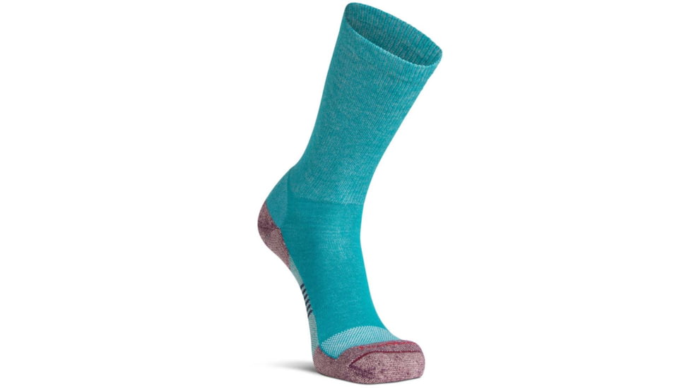 Fox River Her Diabetic Plus Lightweight Crew Sock - Womens, Teal, Medium, 159714