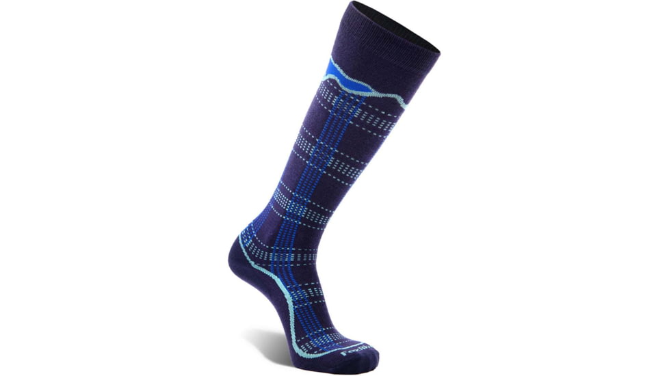 Fox River Kicker Ultra-Lightweight Over-the-Calf Ski and Snowboard Sock - Womens, Navy, Medium, 139296