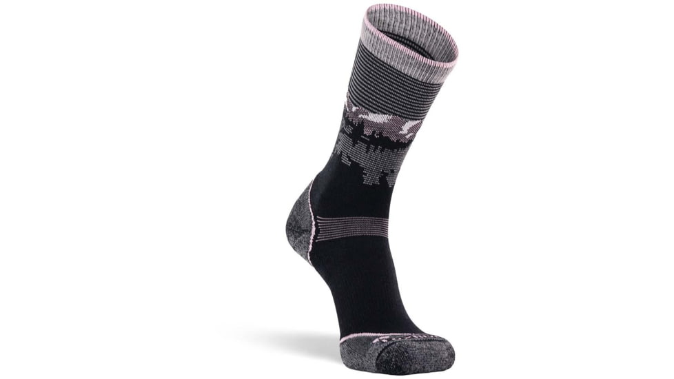 Fox River Krakatoa Lightweight Crew Hiking Sock - Womens, Black, Large, 182781