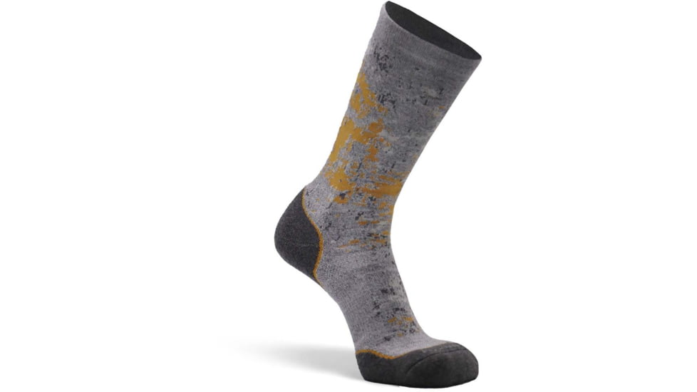 Fox River Maquoketa Medium Weight Crew Hiking Sock - Mens, Grey/Granite, Medium, 101586