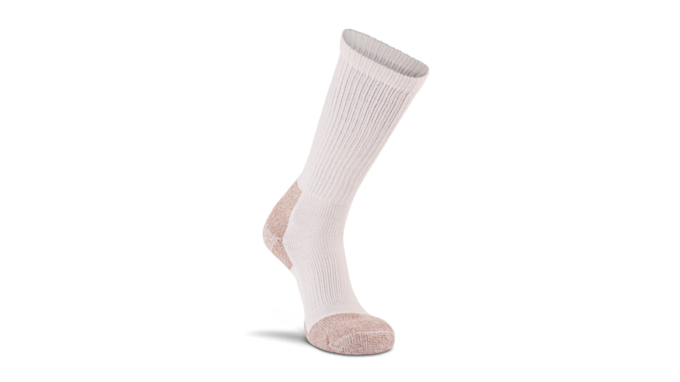 Fox River Mens Steel-Toe Heavyweight Mid-Calf Boot Work Sock - 2 Pack 07FD0BB2, White, Medium, 115470