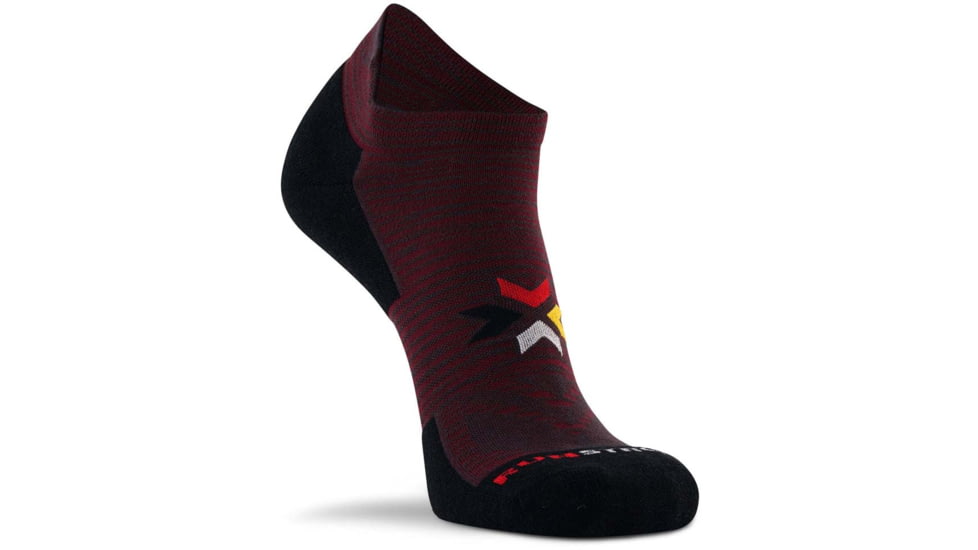 Fox River Mesa Lightweight Ankle Running Sock - Mens, Cherry, Small, 101687