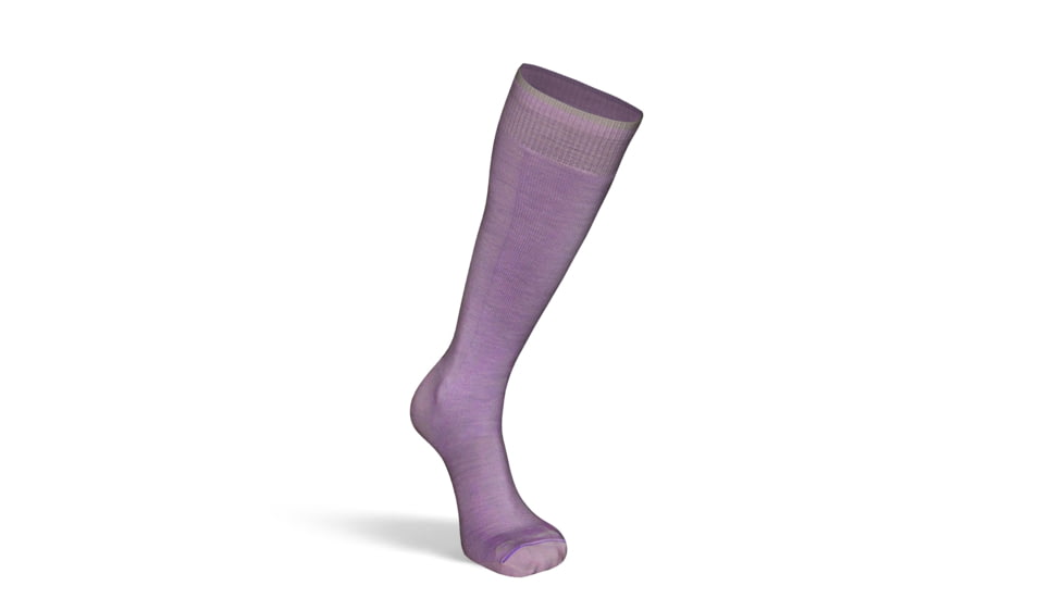 Fox River Mills Telluride Lightweight Over-the-Calf Ski and Snowboard Sock, FR-5180-07000-BLK-S