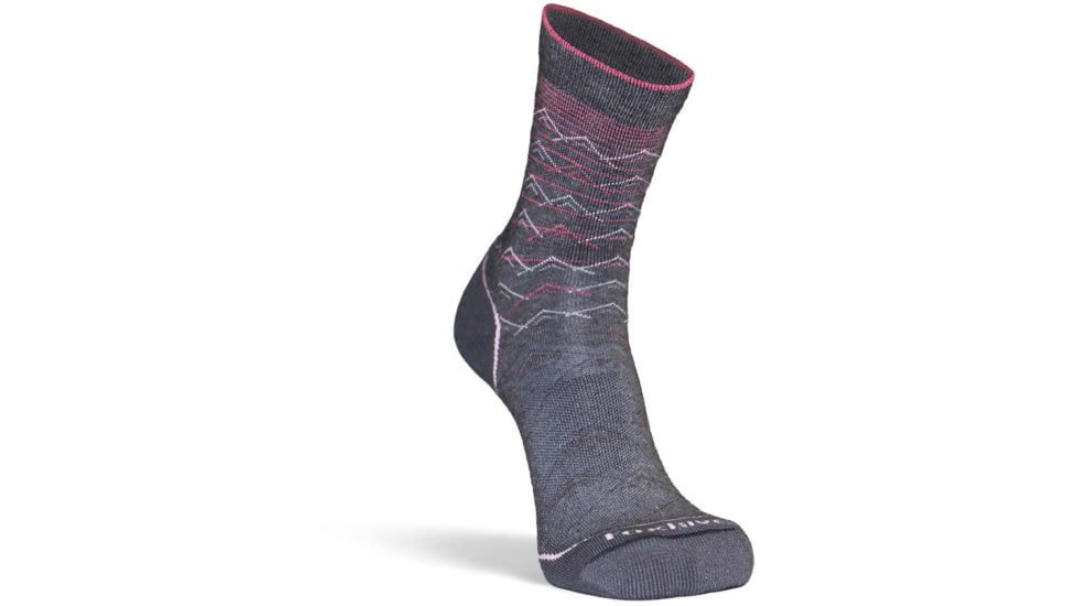 Fox River Mountain Lightweight Crew Hiking Sock - Womens, Grey, Medium, 114006