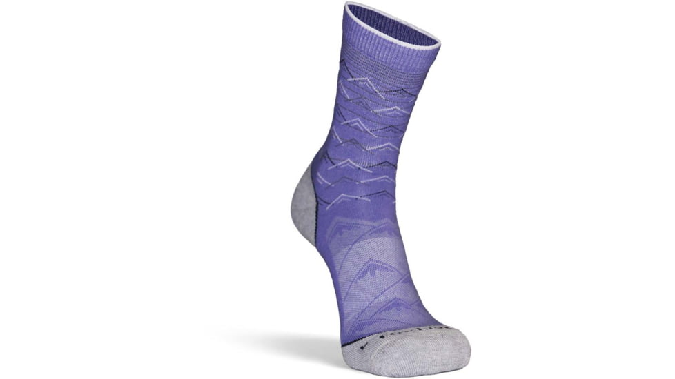 Fox River Mountain Lightweight Crew Hiking Sock - Womens, Purple, Small, 190645