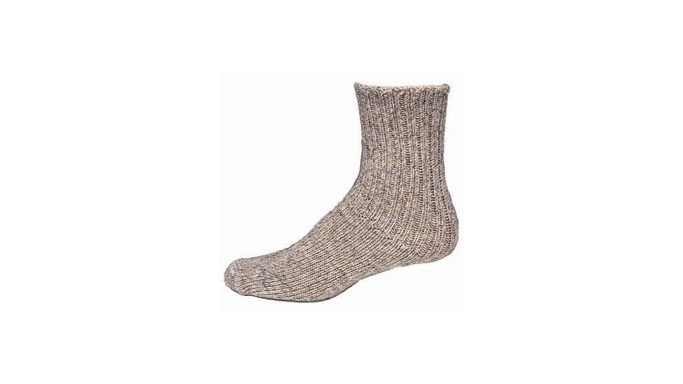 Norwegian Sock - Brown Tweed S