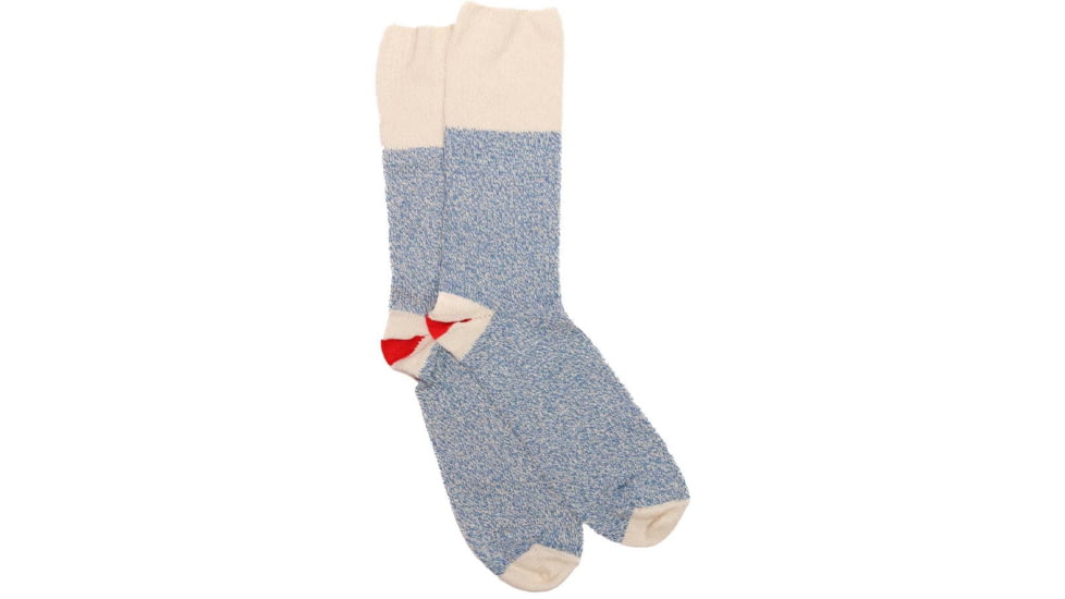 Fox River Original Rockford Red Heel Lightweight Crew Crafting Sock - Mens, Blue, Large, 158528