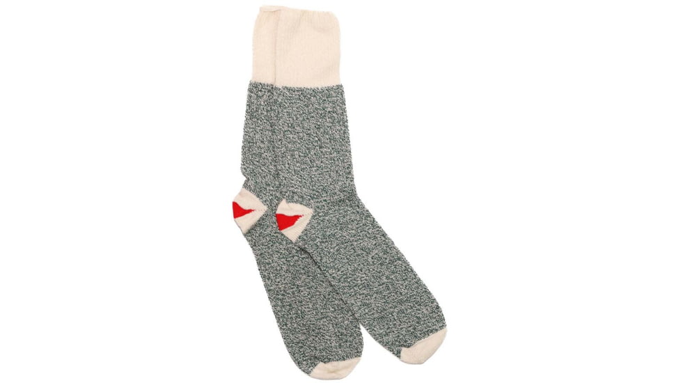Fox River Original Rockford Red Heel Lightweight Crew Crafting Sock - Mens, Green, Medium, 166315