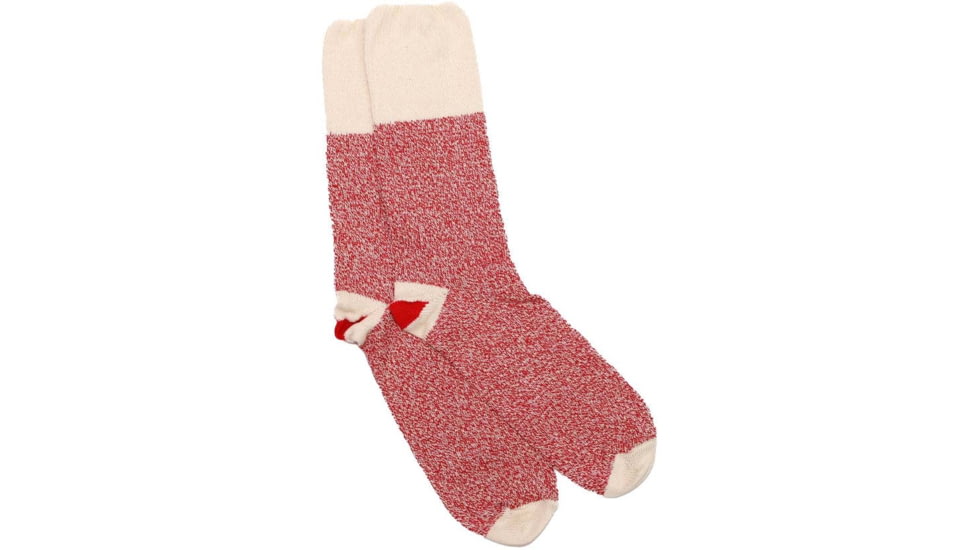 Fox River Original Rockford Red Heel Lightweight Crew Crafting Sock - Mens, Red, Large, 160092