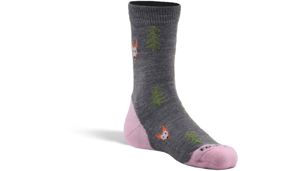 Fox River Robin Hood Lightweight Crew Hiking Sock - Kids, Iron, Small, 136947
