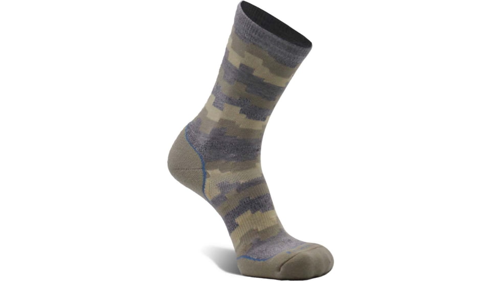 Fox River Sedona Medium Weight Crew Hiking Sock - Womens, Grey/Sand, Large, 112423