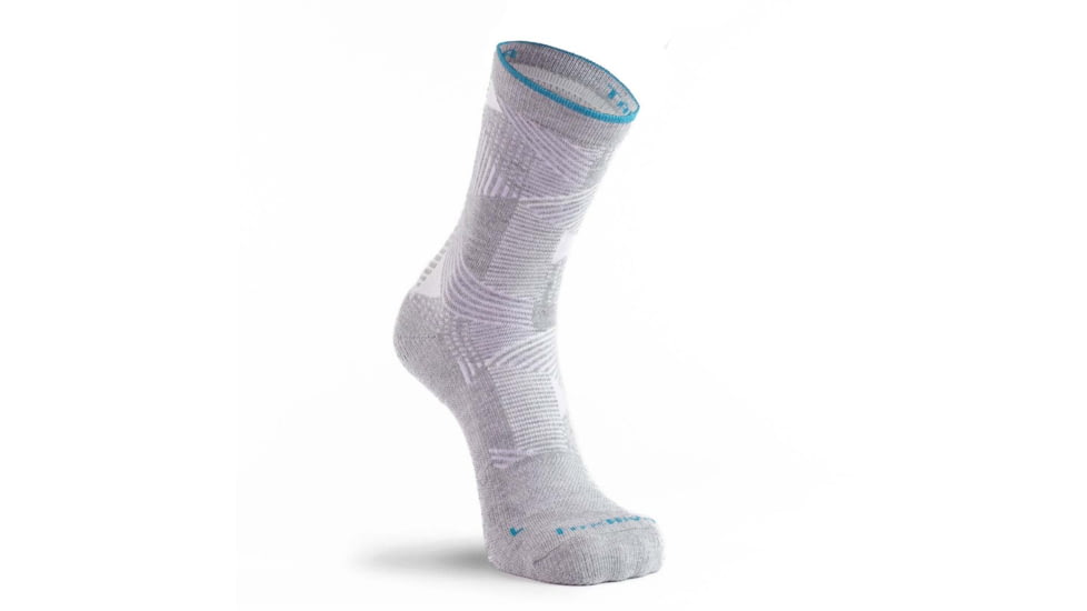 Fox River Talus Lightweight Crew Hiking Sock - Womens, Light Grey, Large, 192544