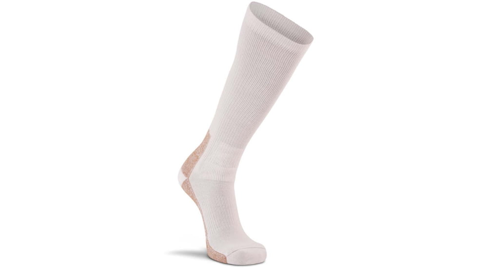 Fox River Westerner Medium Weight Over-the-Calf Work Sock - Mens, 2 per Pack, White, Large, 151886