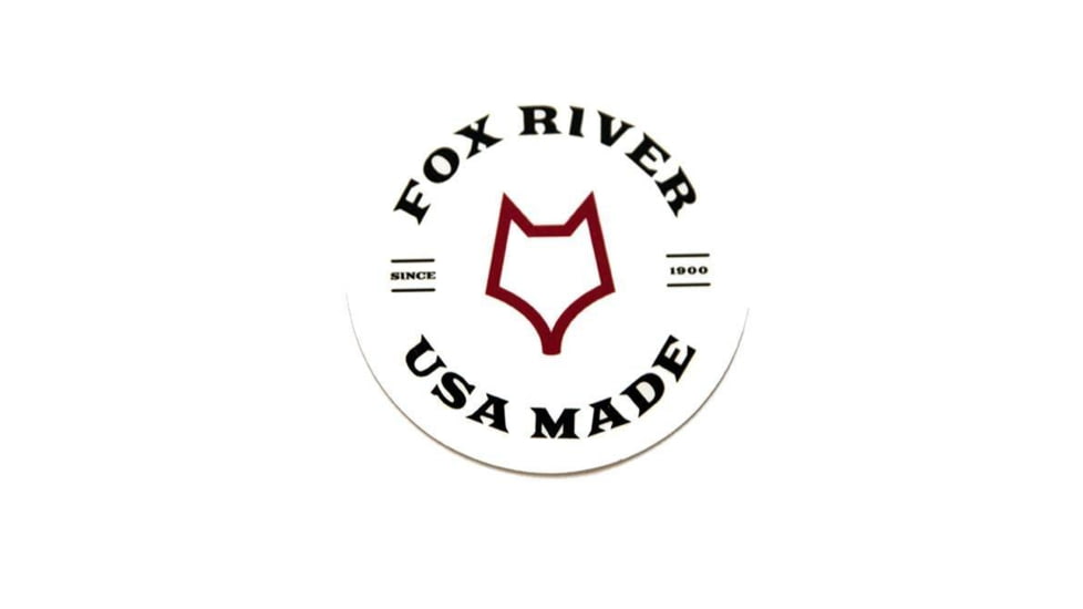 Fox River - White Sticker 48669C72, 153139
