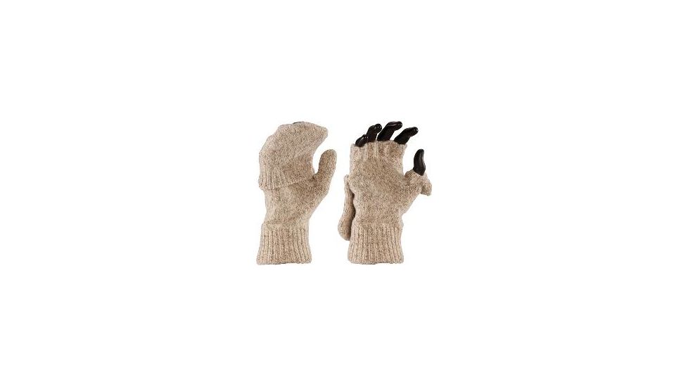 Fox River Wool Glomitten, Brown Tweed, Small 527852