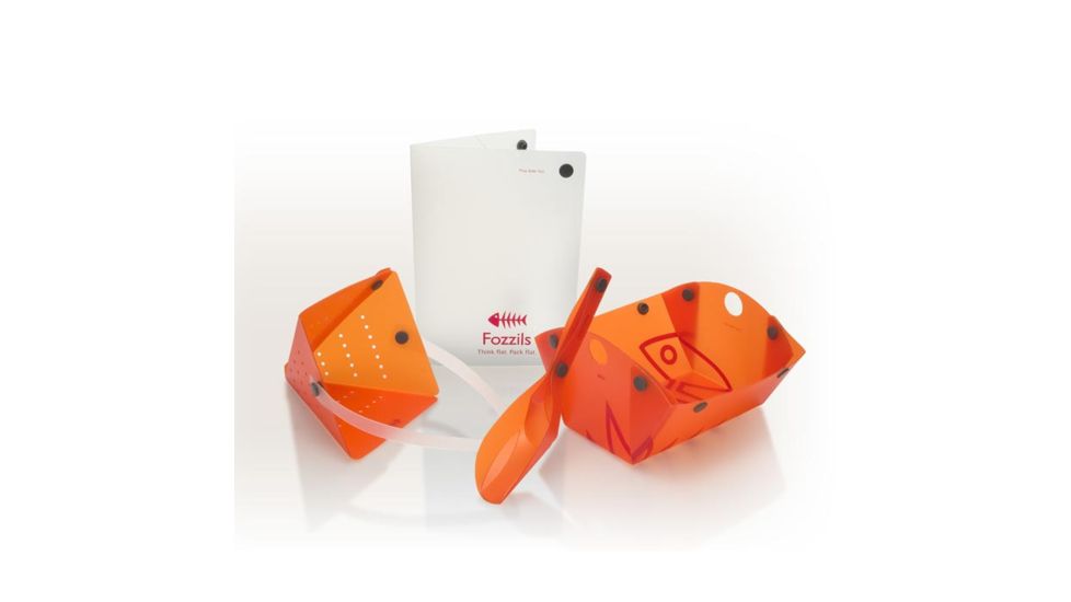 Fozzils Serving Set - Orange