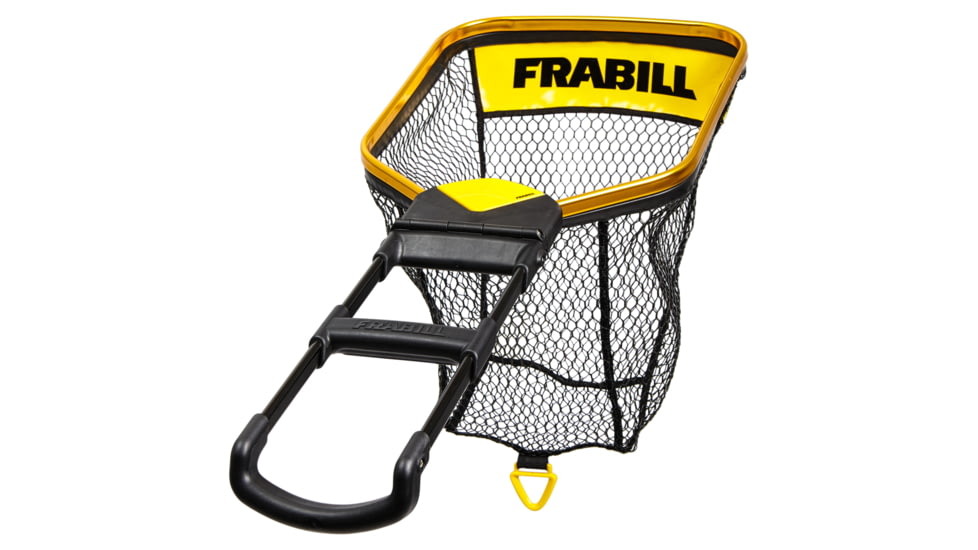 Frabill Trophy Haul Bearclaw Night Net, Black/Gold, 18 in, FRBNX14S