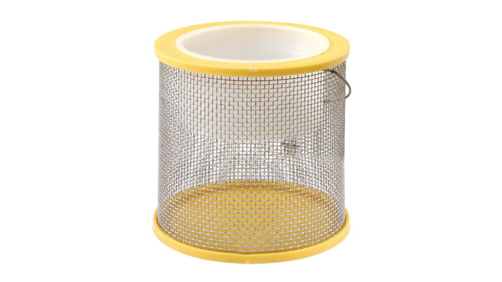 Frabill Cage Bucket Cricket, Yellow/Silver, PMC1280