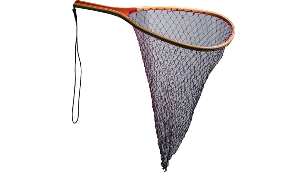 Frabill Deluxe Wood Tear Drop Trout Landing Nets, Wood, 8 in, PMC3407
